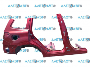 Quarter wing rear right Subaru Forester 14-18 SJ red, bumper, on the body