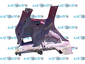 Quarter wing rear left Subaru Forester 14-18 SJ red, pokes, on the body