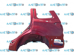 Quarter wing rear left Subaru Forester 14-18 SJ red, pokes, on the body
