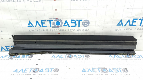 Lower rear left door trim panel for Toyota Highlander 21-25, XSE, broken mount