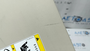 Left sun visor for Mercedes W167 GLE 350 450 20-24, beige, without hook, needs cleaning, dents