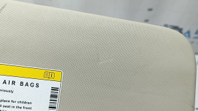 Left sun visor for Mercedes W167 GLE 350 450 20-24, beige, without hook, needs cleaning, dents