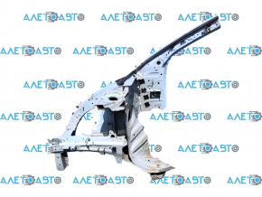 Front right quarter Chevrolet Bolt EUV 22-23 blue WA621G on the body