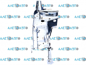 Front right quarter Hyundai Sonata 15-19 white on the body