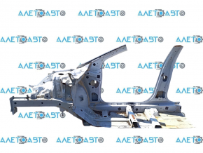 Front right quarter Hyundai Sonata 15-19 white on the body
