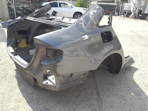 Quarter wing rear right Audi A4 B8 08-16 sedan, on the body, graphite, bumpers
