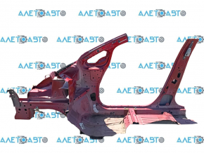 Front right quarter Nissan Leaf 13-17 red NAH on the body