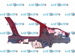 Tesla Model 3 18 front left quarter panel - on the body, iron panel, red PPMR