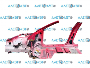 Tesla Model 3 18 front right quarter panel - on the body, iron panel, red PPMR