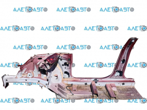Front right quarter Hyundai Sonata 15-19 red on the body