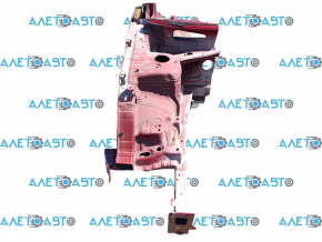 Front right quarter Hyundai Sonata 15-19 red on the body