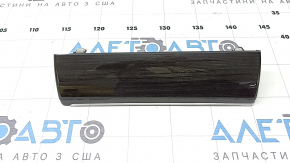 Left front panel trim for Mercedes W167 GLE 350 450 20-24, glossy, dark wood, with backlight