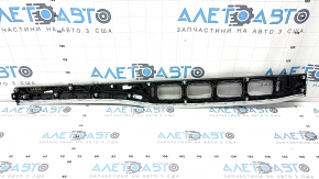 Right front panel trim for Mercedes W167 GLE 350 450 20-23, glossy, dark wood finish, with backlighting