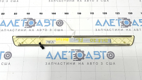 Outer front left door sill plate for Mercedes W167 GLE 350 450 20-24, chrome with backlight, scratches, dents