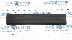 Door sill trim, inner rear right, Mercedes W167 GLE 350 450 20-24, dark gray, scratches