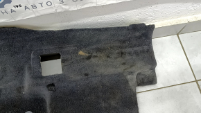 Front left floor covering for Mercedes W167 GLE 350 450 20-23, dark gray, dry-cleanable
