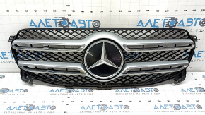 Mercedes W167 GLE 350 450 20-23 radiator grille assembly for radar and camera, with emblem