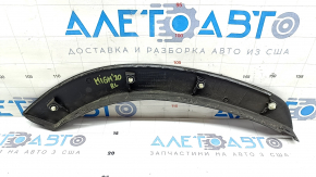 Toyota Highlander 20-25 rear left fender arch trim on the door, structure