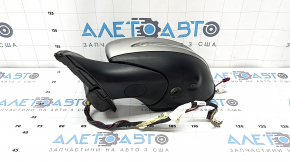 Left side mirror assembly for Mercedes W167 GLE 350 450 20-23 10+8+4+2 turn signal, heated, backlight, BSM, camera, auto-dimming, silver