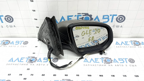 Right side mirror assembly for Mercedes W167 GLE 350 450 20-23 8+8+4 turn signal, heated, backlight, BSM, camera, silver