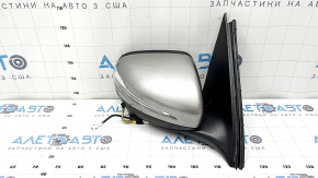 Right side mirror assembly for Mercedes W167 GLE 350 450 20-23 8+8+4 turn signal, heated, backlight, BSM, camera, silver