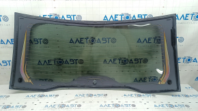 Volvo XC90 rear tailgate glass, tinted, scratches (16-25 mm)