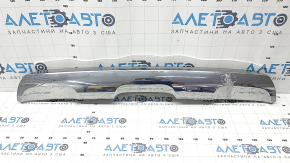 Mercedes W167 GLE 350 450 20-24 rear bumper lip trim, chrome, dent, cracks, broken mount, scratches
