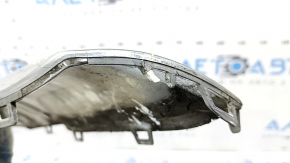 Mercedes W167 GLE 350 450 20-24 rear bumper lip trim, chrome, dent, cracks, broken mount, scratches