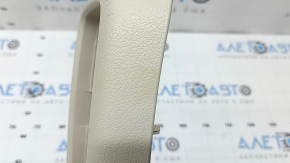 Mercedes W167 GLE 350 450 20-23 upper rear center console trim, beige, broken guide, needs cleaning, scratches