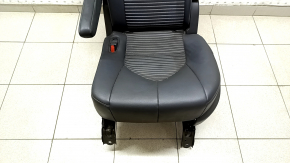 Rear seat, 2nd row left, Toyota Highlander 21, combination, black, 7-seater, XSE, melted headrest