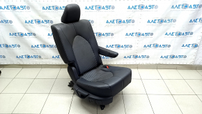Rear seat, 2nd row, right, Toyota Highlander 21, combination, black, 7-seater, XSE, melted headrest