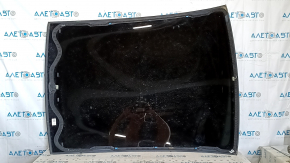 Tesla Model Y 20-25 panoramic roof glass has air along the edge and scratches