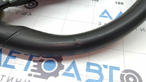 Mercedes W167 GLE 350 450 20-23 leather steering wheel, dark gray, non-heated, dents