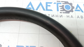 Mercedes W167 GLE 350 450 20-23 leather steering wheel, dark gray, non-heated, dents