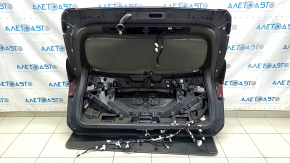 Bare tailgate with glass for Toyota Highlander 20-22, red 3T3, with wiring, soot