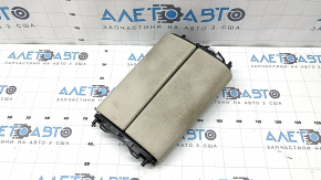 Armrest Mercedes W167 GLE 350 450 20-24 beige leather, dry cleanable, one fastener is missing