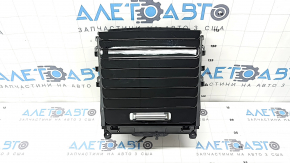 Mercedes W167 GLE 350 450 20-24 center console pocket with cup holders and glossy black trim, scratches