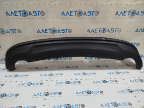 Rear bumper lip Ford Fusion mk5 19-20 for 1 exhaust without chrome tip FPS