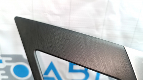 Hyundai Sonata 11-15 black dashboard trim with silver insert, type 2, scratches
