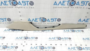 Left side center console trim for Mercedes W167 GLE 350 450 20-23, beige leather