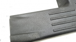 Rear left door sill trim for Toyota Highlander 20-24, black, scratches