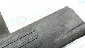 Rear right door sill trim for Toyota Highlander 20-24, black, scratches