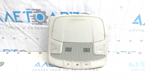 Front light for Ford Fusion mk5 13-20, gray, no sunroof, touch buttons, broken mount