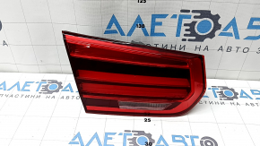 BMW 3 F30 16-18 left trunk lid inner light, light, scratches
