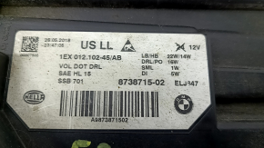 BMW 3 F30 16-18 LED Front Left Headlight Assembly, Scratches