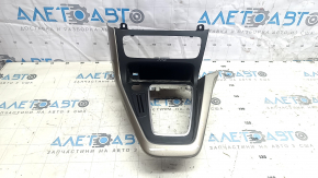 Ford Focus mk3 2015-2018 center console trim, SYNC, gray insert, scratches