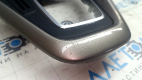 Ford Focus mk3 2015-2018 center console trim, SYNC, gray insert, scratches