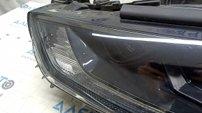 Toyota Highlander 21-25 LED+LED DRL left front headlight, dark