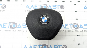 Black steering wheel airbag for the driver's side of the BMW 3 Series F30 17-18 Sport