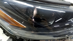 Toyota Highlander 21-25 LED+LED DRL right front headlight, dark